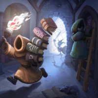 Monk Took Book